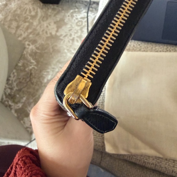 Prada Saffiano Leather Wallet - Black - Picture 8 of 8